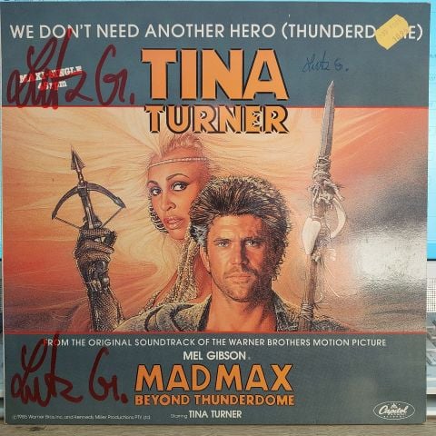 TİNA TURNER - WE DONT NEED ANOTHER HERO LP PLAK