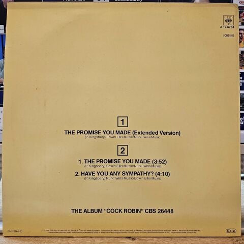 Cock Robin – The Promise You Made (Extended Version) LP PLAK