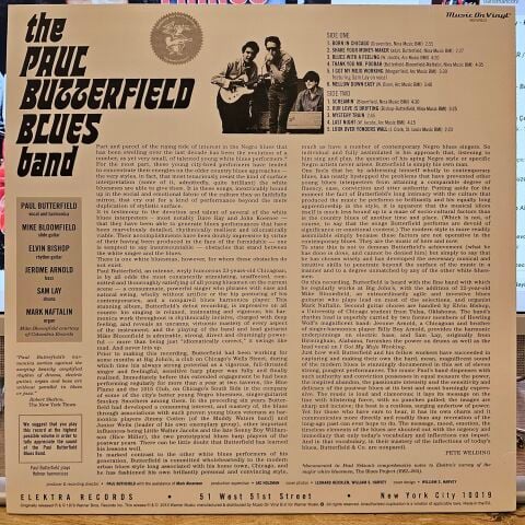 The Paul Butterfield Blues Band – The Paul Butterfield Blues Band LP PLAK