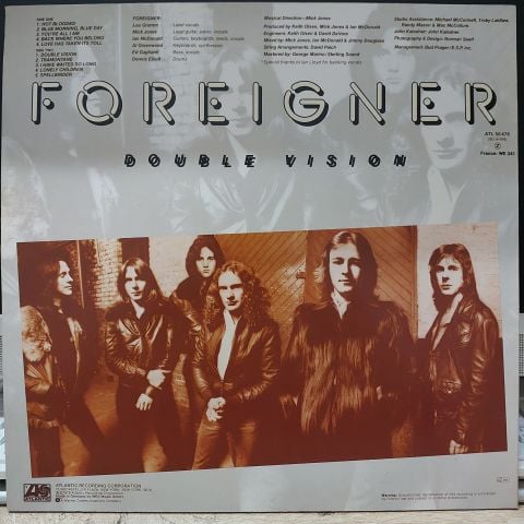 Foreigner – Double Vision LP PLAK