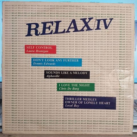 ÇEŞİTLİ SANATÇILAR - RELAX 4  LP PLAK