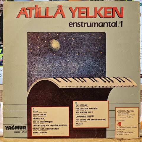 Atilla Yelken – Enstrumantal / 1 LP PLAK