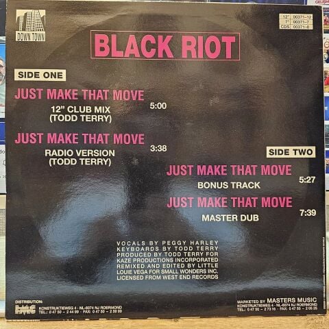 Black Riot – Just Make That Move LP PLAK