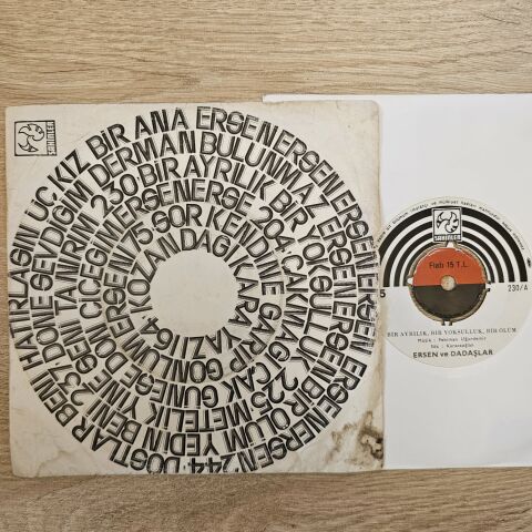 ERSEN - YEDİN BENİ 45LİK PLAK