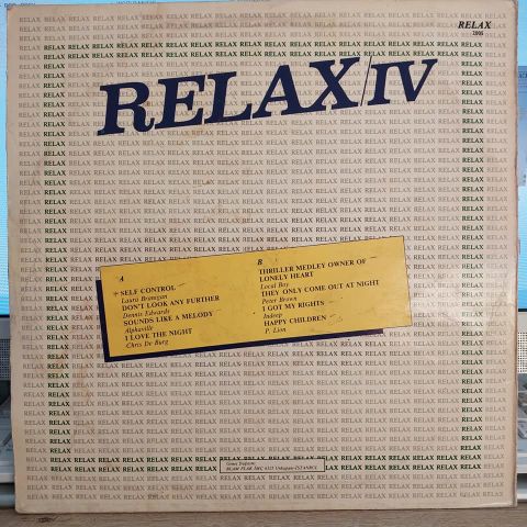 ÇEŞİTLİ SANATÇILAR - RELAX 4  LP PLAK