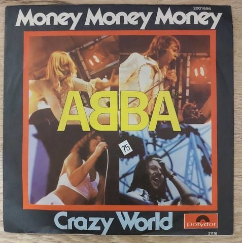 ABBA – Money Money Money / Crazy World 45LİK PLAK