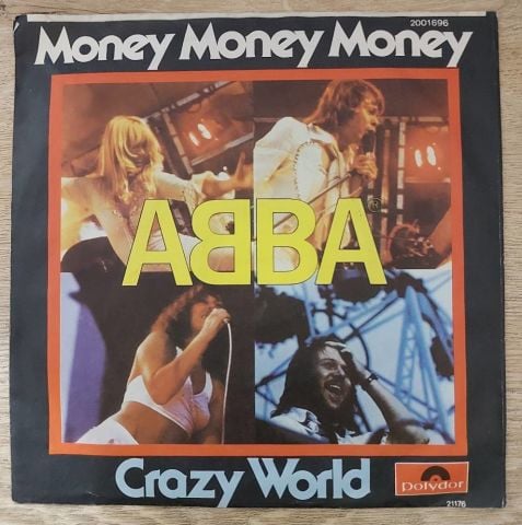 ABBA – Money Money Money / Crazy World 45LİK PLAK