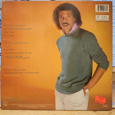 Lionel Richie – Lionel Richie LP PLAK