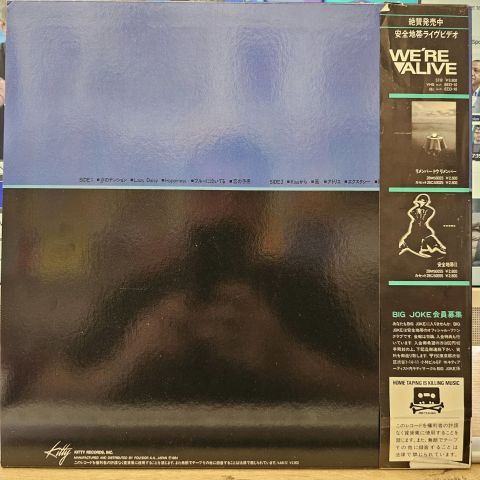 安全地帯* – 抱きしめたい / 安全地帯 III ANZENCHİTA DAKİSHİMETAİ LP PLAK