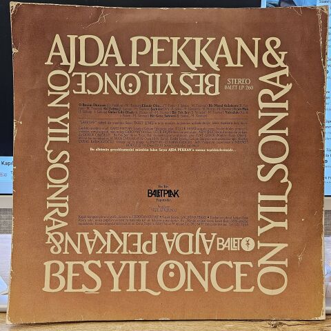 Ajda Pekkan & Beş Yıl Önce On Yıl Sonra – Ajda Pekkan & Beş Yıl Önce On Yıl Sonra LP PLAK...
