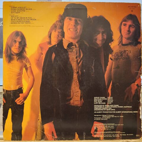 AC/DC – Powerage LP PLAK