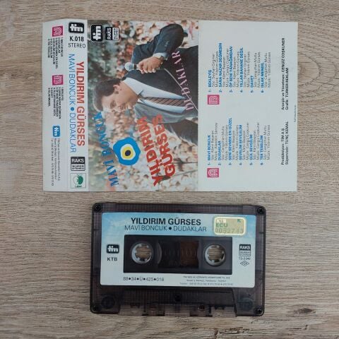 YILDIRIM GÜRSES - MAVİ BONCUK DUDAKLAR KASET