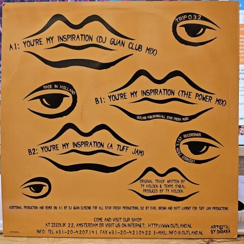 Ty Holden Feat. Tempo O'Neal – You're My Inspiration LP PLAK