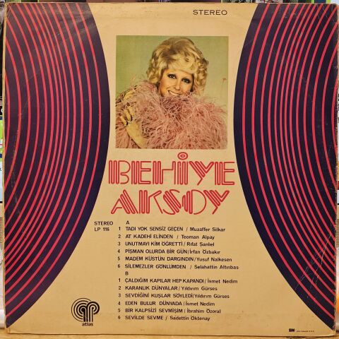 BEHİYE AKSOY - BEHİYE AKSOY ATLAS TOPLAMA LP PLAK