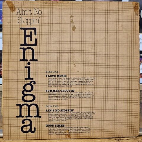 ENIGMA - AIN'T NO STOPPIN LP PLAK