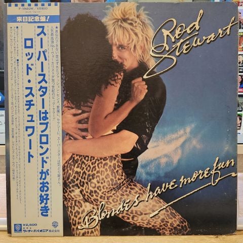 Rod Stewart - Blondes Have More Fun album cover LP PLAK