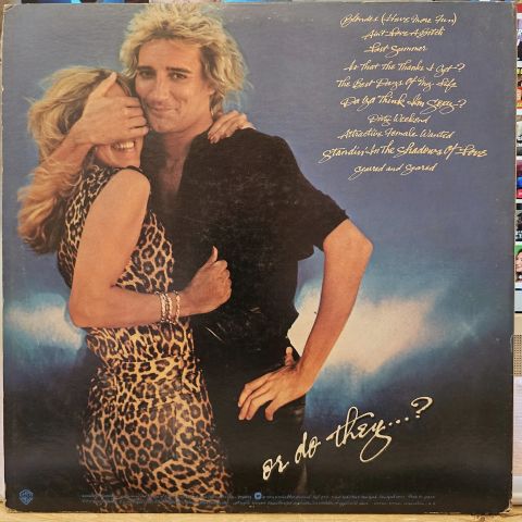 Rod Stewart - Blondes Have More Fun album cover LP PLAK