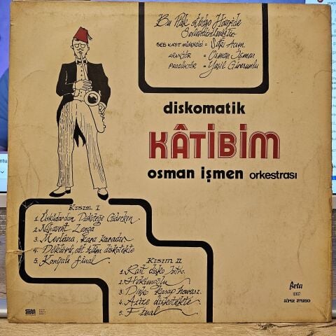 Osman İşmen Orkestrası – Diskomatik Katibim LP PLAK