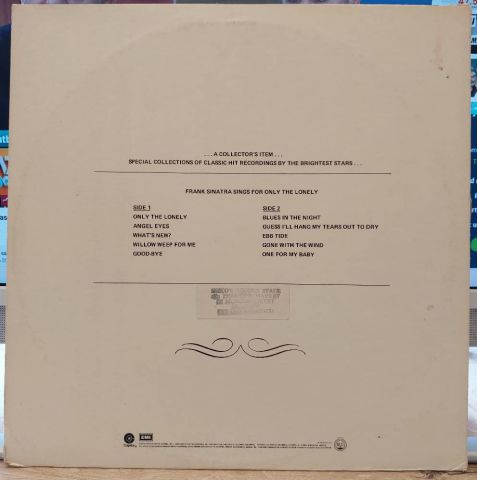 Frank Sinatra – Frank Sinatra Sings For Only The Lonely LP PLAK