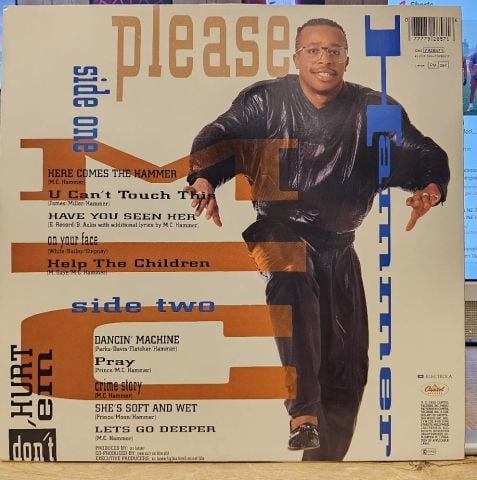 M.C. Hammer – Please Hammer Don't Hurt 'Em LP PLAK