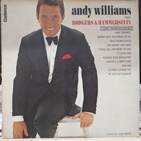 Andy Williams – Sings Rodgers & Hammerstein LP PLAK