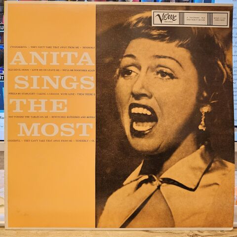 Anita O'Day – Anita Sings The Most LP PLAK