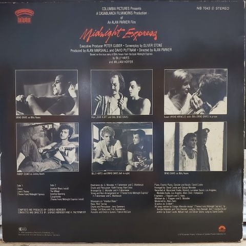 GİORGİO MORODER - MİDNİGHT EXPRESS LP PLAK