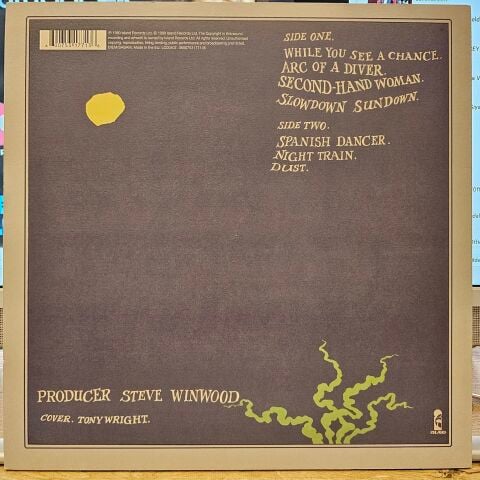 Steve Winwood – Arc Of A Diver LP PLAK