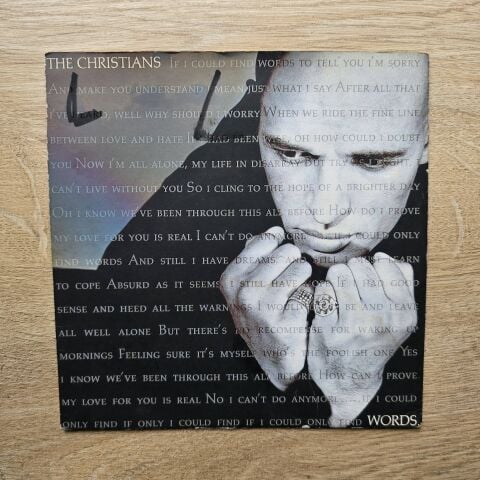 The Christians – Words 45LİK PLAK