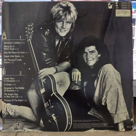 Modern Talking – In The Middle Of Nowhere - The 4th Album LP PLAK
