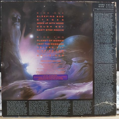 ZZ Top – Afterburner LP PLAK