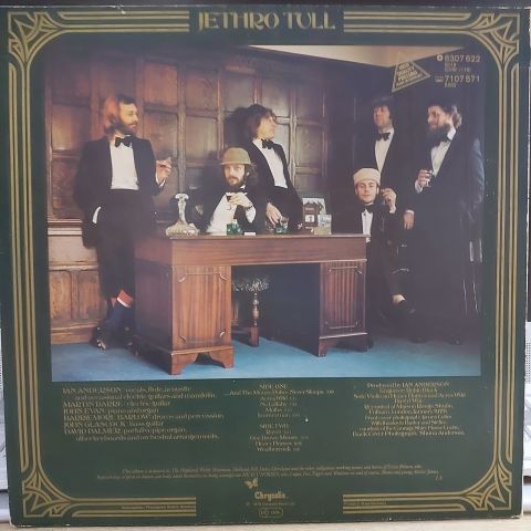 JETHRO TULL - HEAVY HORSES LP PLAK