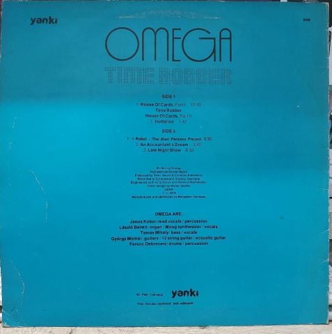 Omega – Time Robber LP PLAK
