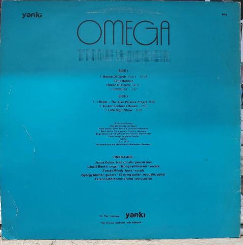 Omega – Time Robber LP PLAK