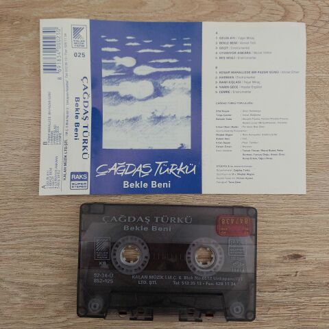 ÇAĞDAŞ TÜRKÜ - BEKLE BENİ KASET