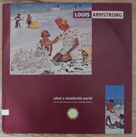 Louis Armstrong – What A Wonderful World 45LİK PLAK
