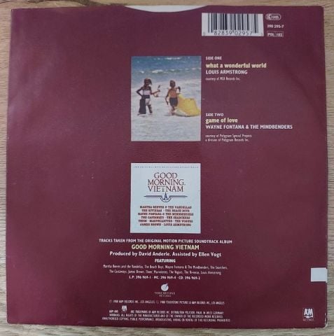 Louis Armstrong – What A Wonderful World 45LİK PLAK