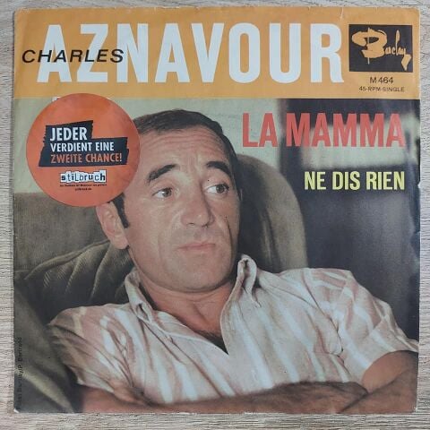 Charles Aznavour – La Mamma 45LİK PLAK