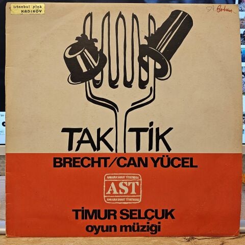 Timur Selçuk – TAK TİK Brecht / Can Yücel LP PLAK
