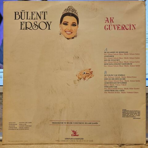 Bülent Ersoy – Ak Güvercin LP PLAK
