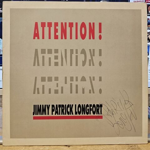 Jimmy Patrick Longfort – ATTENTION! LP PLAK