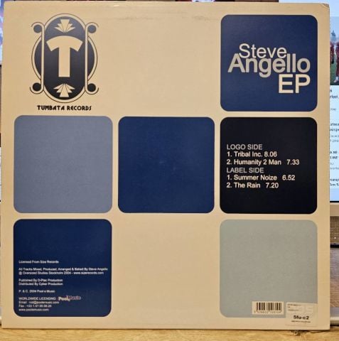 Steve Angello – Steve Angello EP LP PLAK