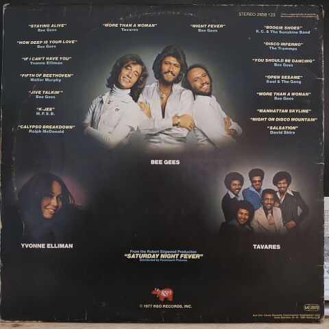 Various – Saturday Night Fever (The Original Movie Sound Track) LP PLAK