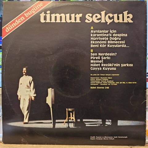 Timur Selçuk – Dünden Bugüne LP PLAK