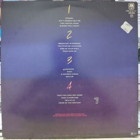 Supertramp – Paris LP PLAK