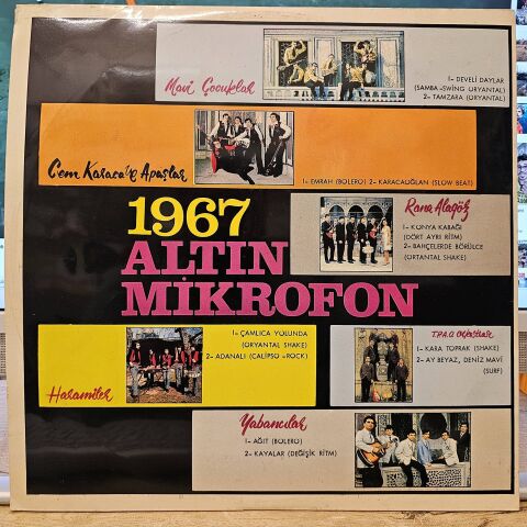 Çeşitli Sanatçılar – 1967 Altın Mikrofon LP PLAK