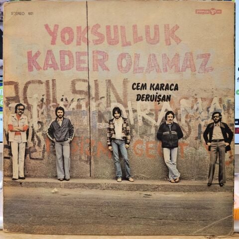 Cem Karaca ve Dervişan – Yoksulluk Kader Olamaz LP PLAK