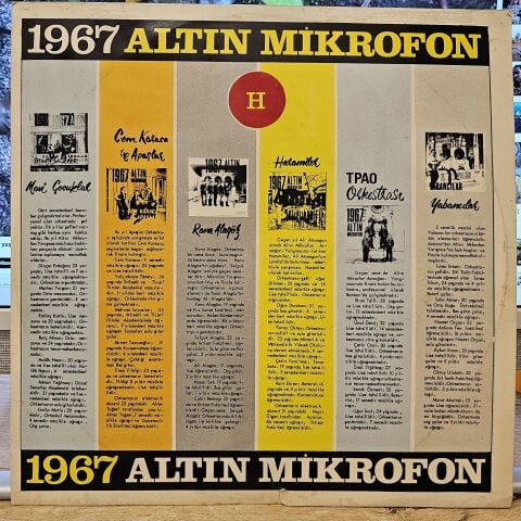 Çeşitli Sanatçılar – 1967 Altın Mikrofon LP PLAK