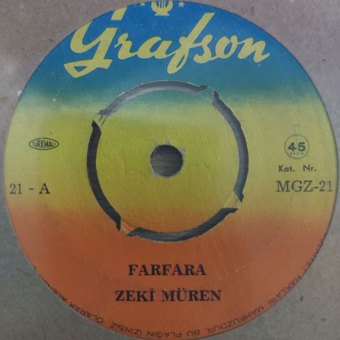 Zeki Müren – Farfara 45LİK PLAK