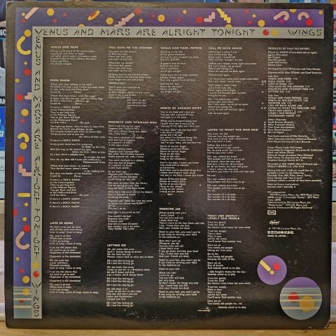 Wings – Venus And Mars LP PLAK